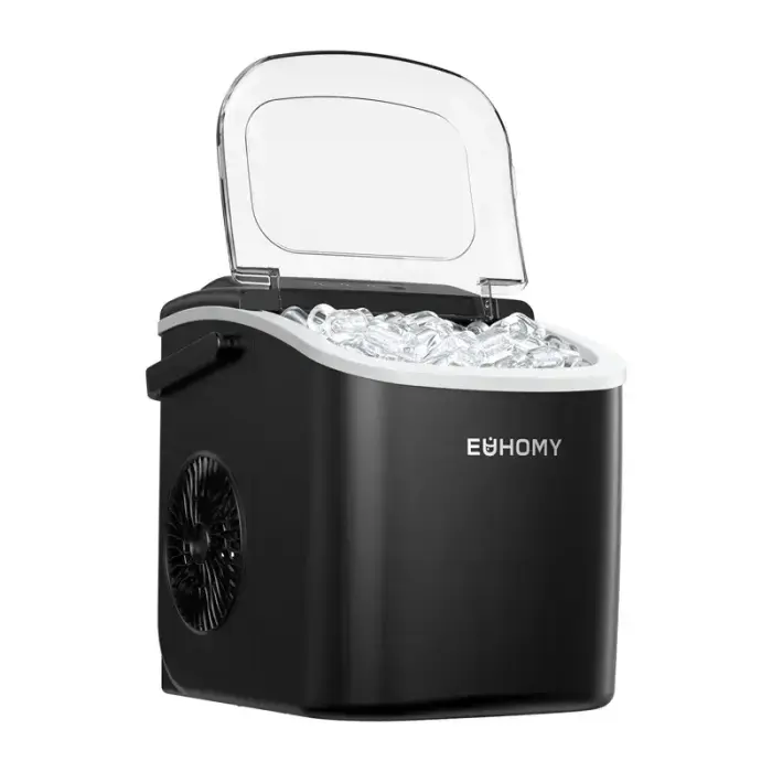 Euhomy IM001 Ledų gaminimo aparatas, 1.2L, 12 kg (Juodas)