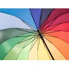 Large umbrella rainbow umbrella sturdy automatic — Photo 8