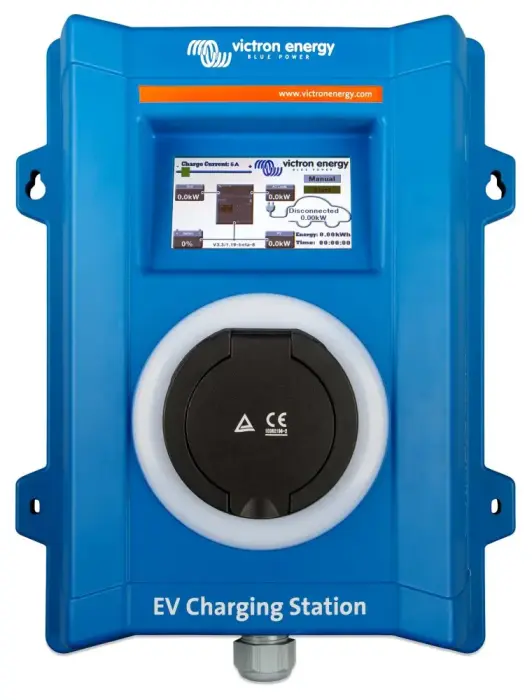 Victron EV Charging station, 22kW, 32A, Type 2, LCD display, 3phase or 1phase