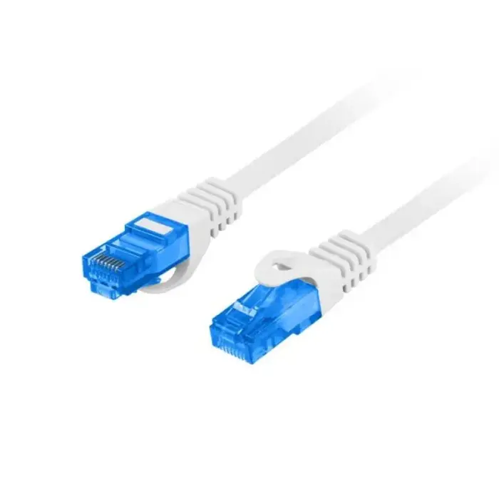LANBERG S/FTP PATCH CABLE CAT. 6A 0.5M GREY LSZH CCA (FLUKE PASSED) PCF6A-10CC-0050-S