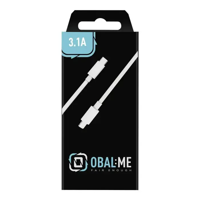 OBAL:ME USB-C to Lightning Data and Charging Cable – 1m, White