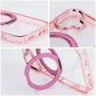 Case for iPhone 17 Frame Circle Stand compatible with MagSafe pink — Foto 5