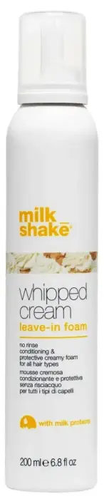 Milk_shake Kondicionuojamosios plaktos grietinėlės putos 200ml