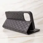 Smart Caro maciņš iPhone 16e melns — Foto 5