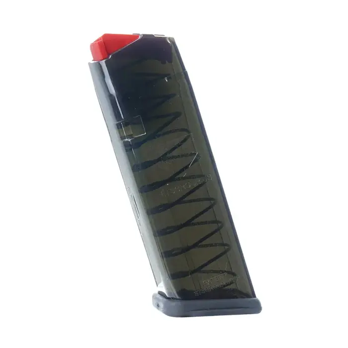 ETS Polymer Magazine for Glock 20 / 29 / 40 – 10mm – 15 Rounds – Carbon Smoke