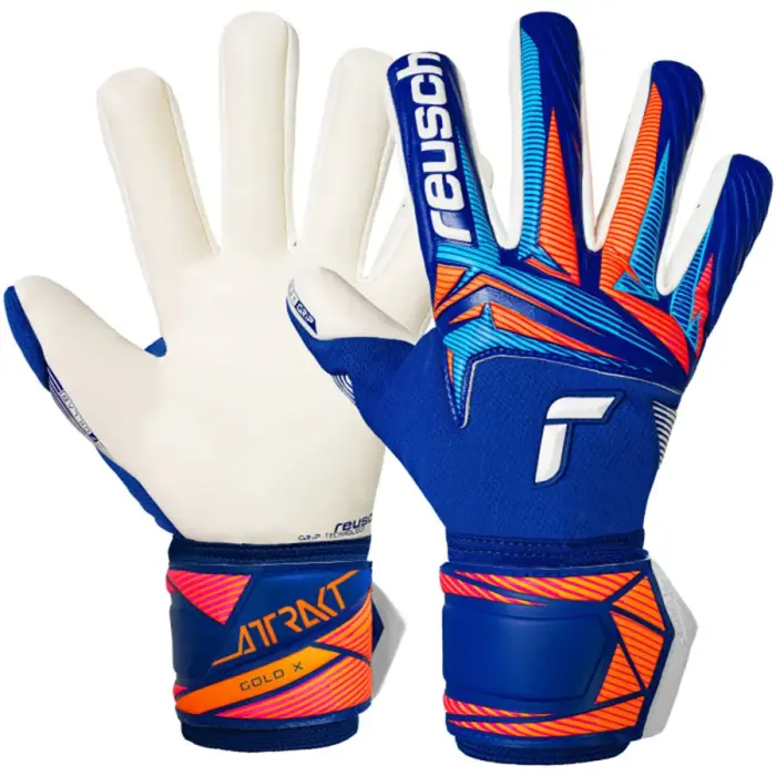 Reusch Attrakt Gold X NC Goalkeeper Gloves 56 70 955 4126 Blue 10
