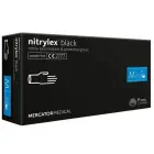 Nitrile protective gloves Nitrylex Basic size M 100 pcs — Photo 1