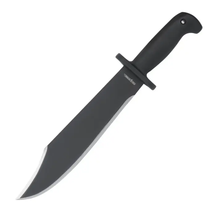 Cold Steel Black Bear Bowie išgyvenimo peilis – 1055 anglinis plienas – juodas