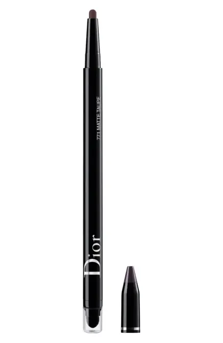 Christian Dior Diorshow On Stage Vandeniui atsparus Dvipusis Kajal Akių Pieštukas 771 Taupe 1.2 g