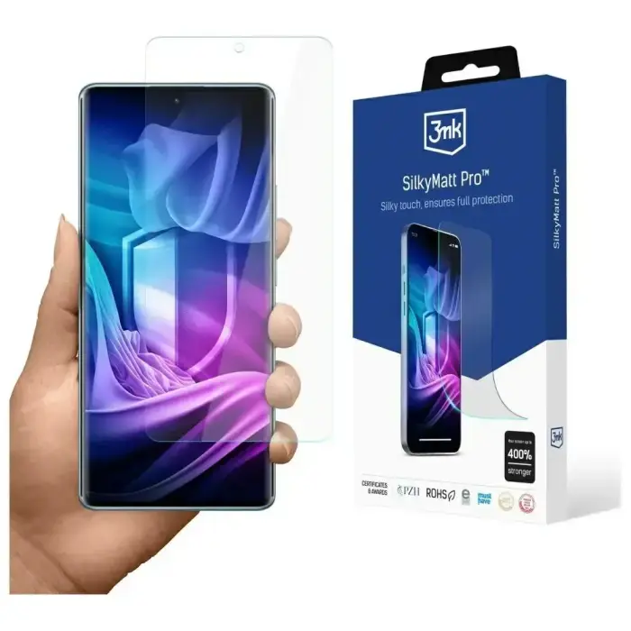 3MK Silky Matt Pro matēta aizsargplēve Redmi Note 14 Pro 4G