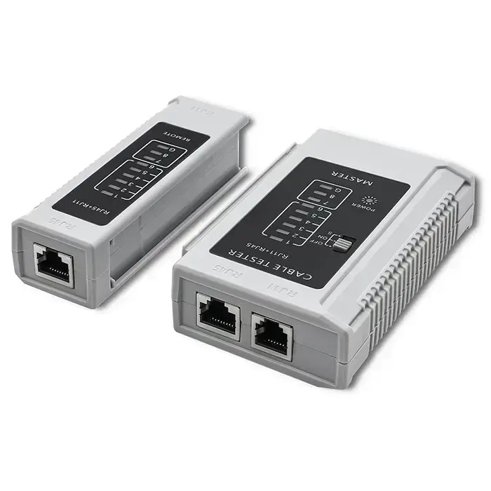 Qoltec Cable networks tester | RJ45 | RJ12 Photo