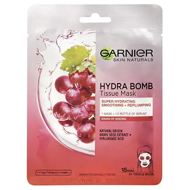 Garnier Hydra Bomb Tissue - Hydrating Tissue Mask - 32.0g