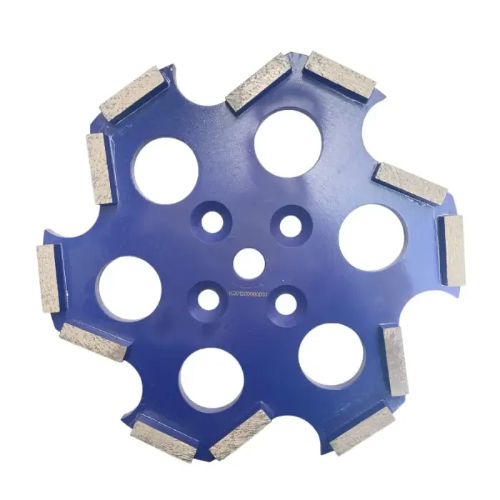 dimanta disks do świeżego betonu i żywicy, 250 mm, 12 seg.
