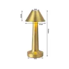 Bedroom table night light touch lamp 3 step wireless — Photo 9