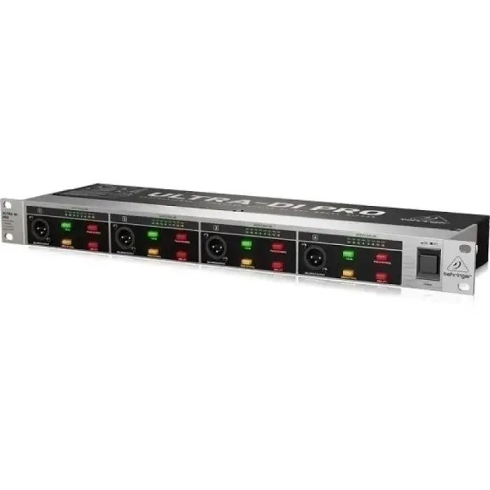 DI box Behringer DI4000 V2, active, 4-channel