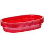 Oval bread basket red 6 pcs. - Hendi 426319 Photo