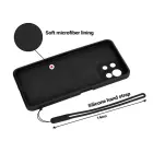 Vennus Silicone Ring vāks iPhone 14 Plus, violets — Foto 4