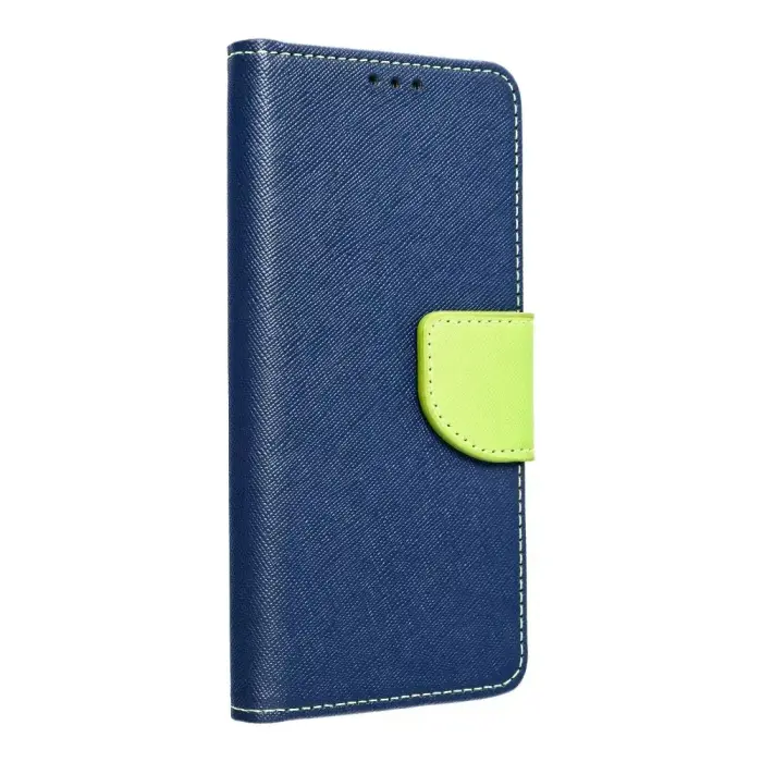 FANCY Book Case for iPhone 16 Plus Navy / Lime
