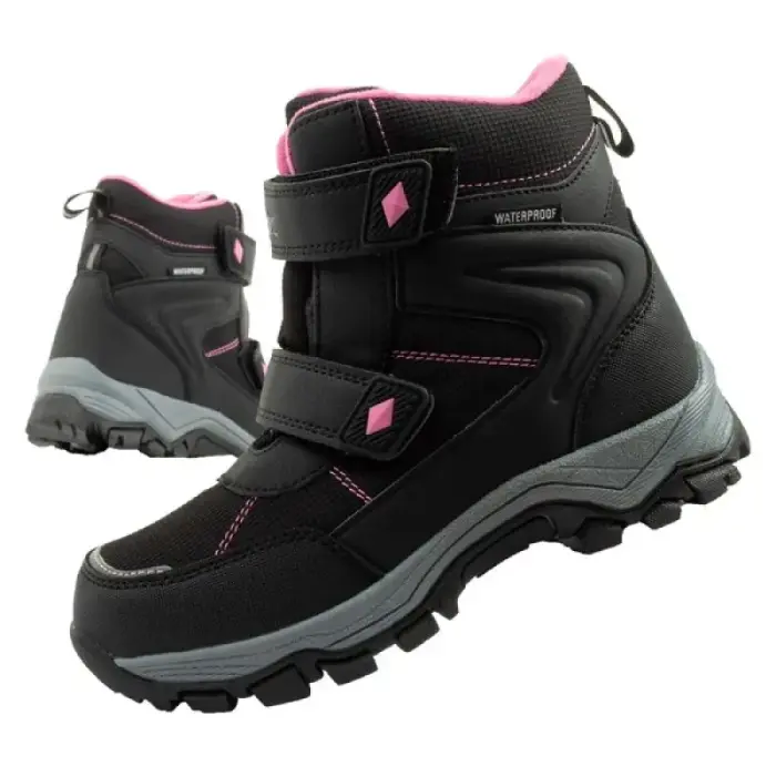 Lee Cooper winter batai children's snow batai waterproof insulated black, dydis 35