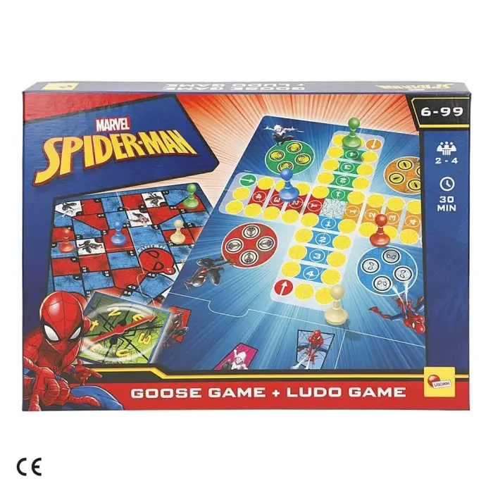 Marvel Spiderman Parchesi & Goose lauamäng