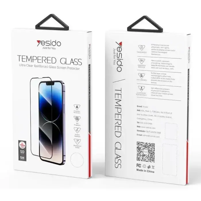 Yesido 5D aizsargstikls telefona ekrānam Galaxy A16 5G