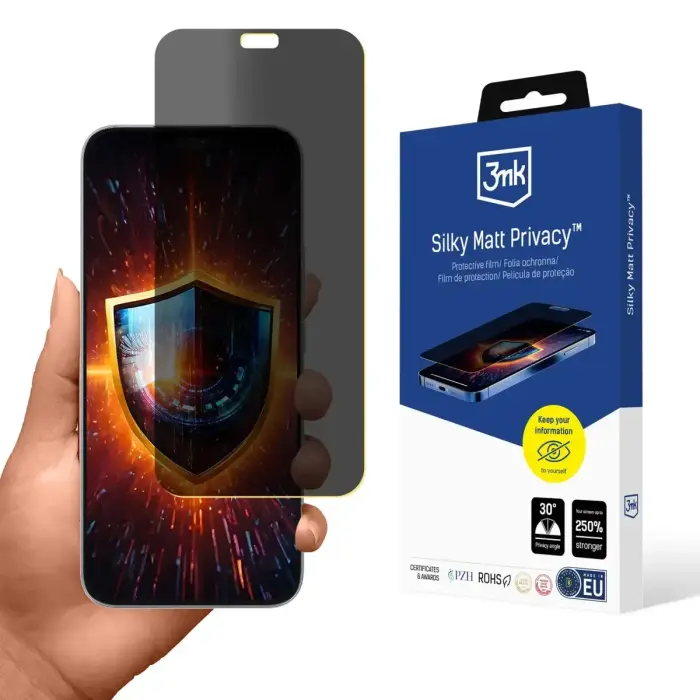 Honor 400 Lite - 3mk Silky Matt Privacy aizsargplēve