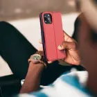 FANCY Wallet Case for iPhone 16 Plus - Red / Navy — Photo 8