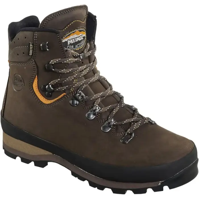 Men’s Meindl Paradiso MFS trekking boots in brown nubuck leather (2997/10) - Size: 11,5