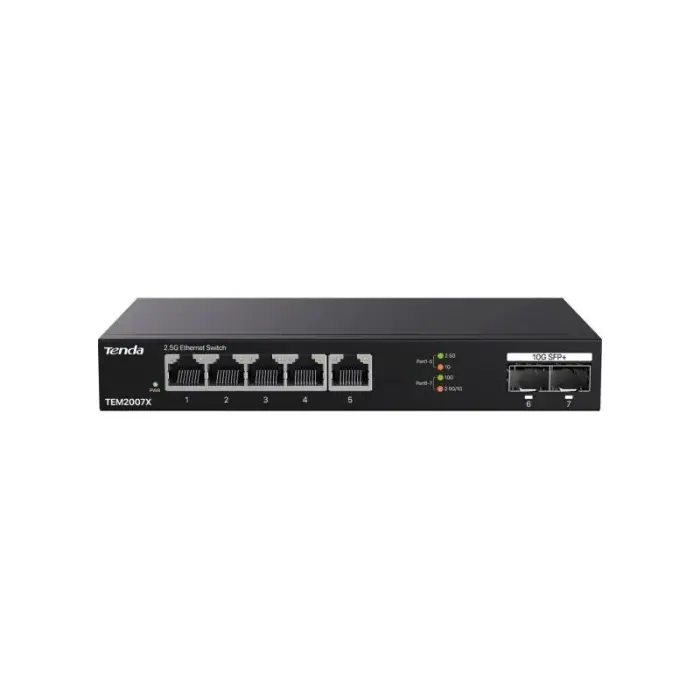 Tenda TEM2007X 2.5G Ethernet Desktop Network Adapter – Black