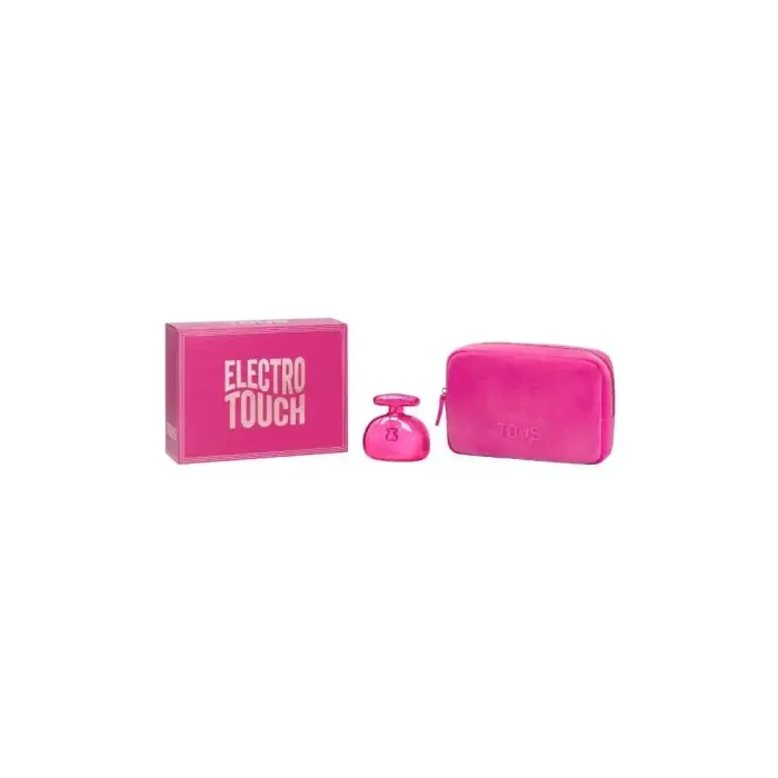 Tous Electrotouch Fuchsia 90 Edp Косметичка набор