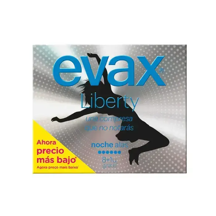 Evax Liberty Night Normal ar spārniem higiēniskās paketes 12 gab.