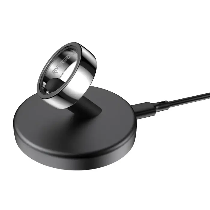 Riversong smart ring Trinity black SR01 size 10 diameter inside 20mm Photo