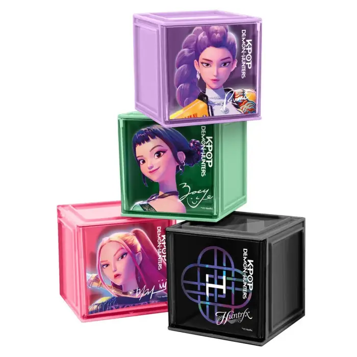 K-pop Demon Hunters rinkinys desk storage cube