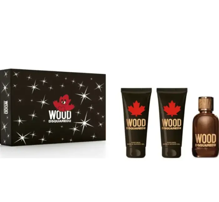 Dsquared2 Wood dāvanu komplekts vīriešiem Komplekts II. 100 ml