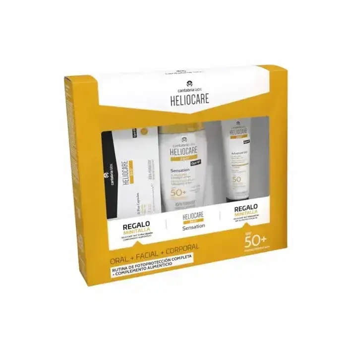 Heliocare 360 Opti D Sensation Īpaši viegls, bez eļļas SPF50+ 50ml divu gabalu komplekts