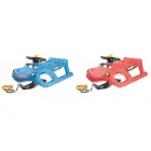 CAR DRIVE CONTROL Red Plastic Sledge — Foto 2