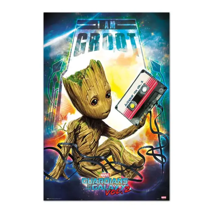 Marvel Guardians of the Galaxy 2 Groot Poster