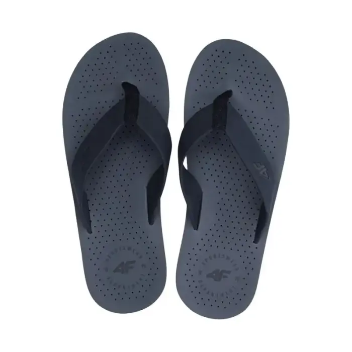 Stylish Men’s Flip-Flops with 4F Logo, size 45