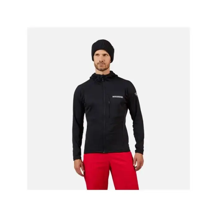 ROSSIGNOL BLACKSIDE MIX FZH FLEECE meeste pusa must - S