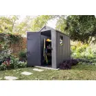 Dārza šķūnis Darwin 4x6 pelēks Foto 13