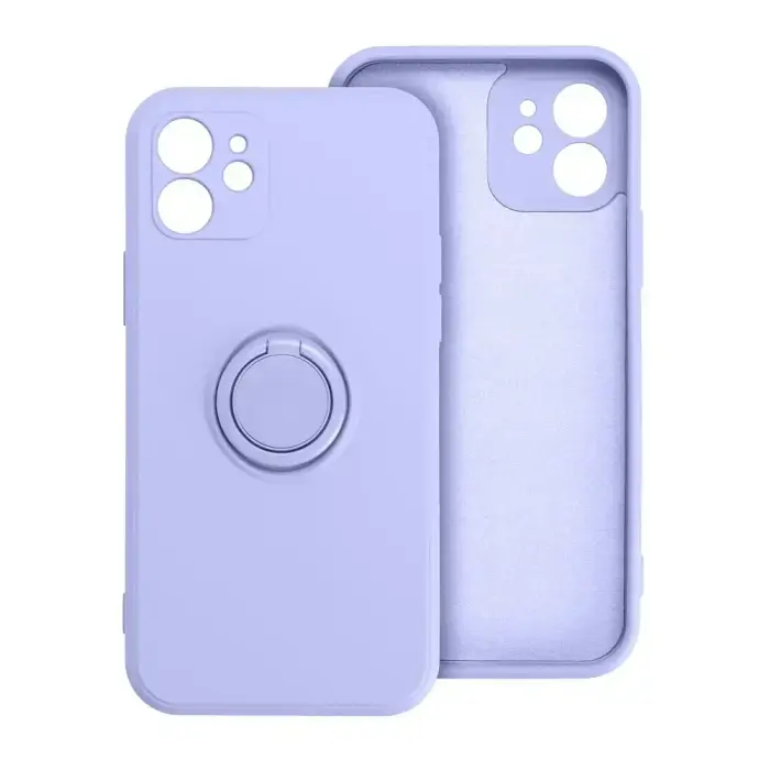SILICONE RING case for iPhone 16 Pro Max violet