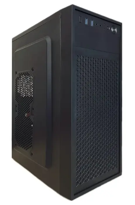 EUROCASE MidT ML N6-530B / bez Power Supplye / 2x120 mm RGB / 2x USB 3.0  / black