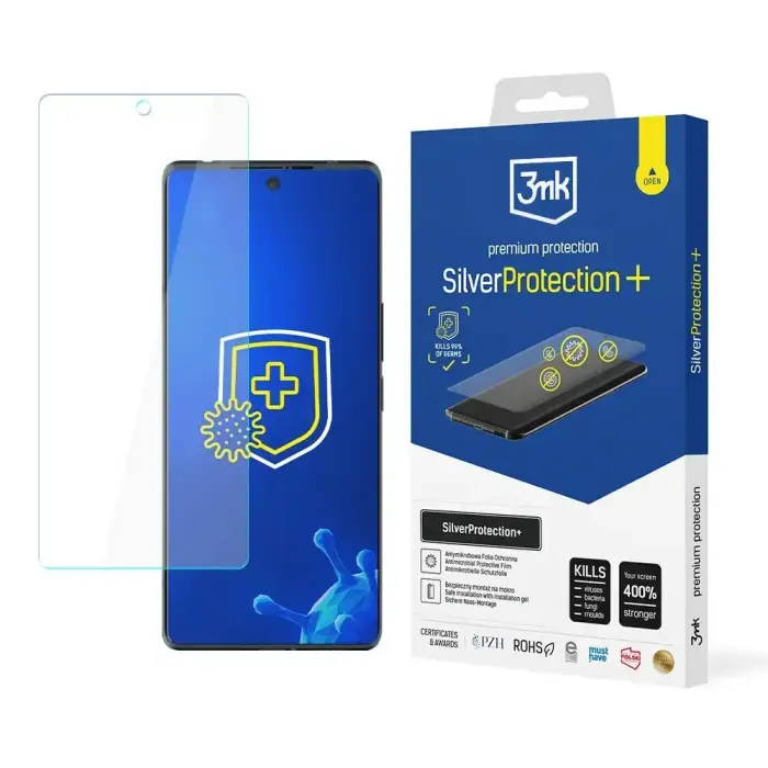 3mk SilverProtect+ HTC U24 Pro Antimikrobiāla aizsargplēve