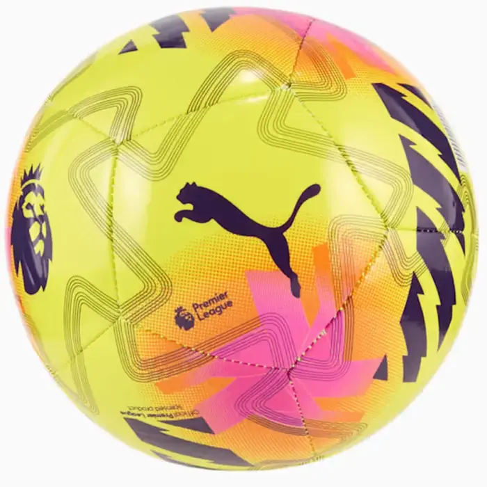 Puma Orbita Mini Premier League Lights jalgpall 084722-01 Kollane 1