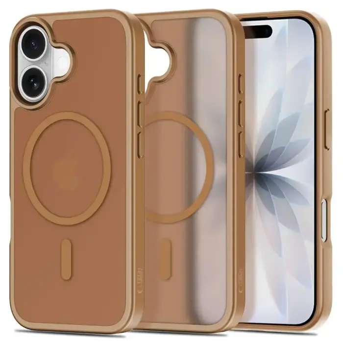 TECH-PROTECT BasicMag MagSafe dėklas iPhone 17 - Matte Brown