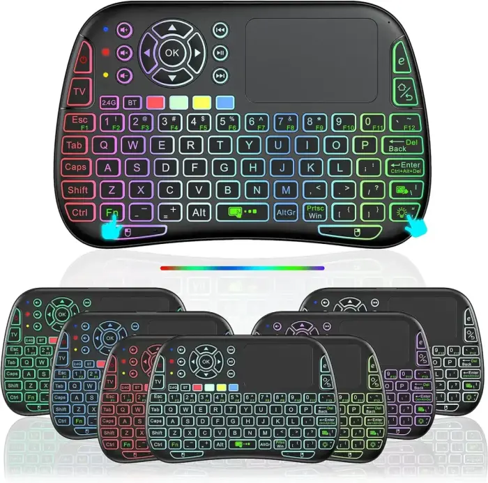 Fusion NGAGE Compact Wireless Keyboard with Touchpad and Backlight