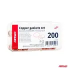 Copper gaskets set 200pcs — Nuotrauka 5