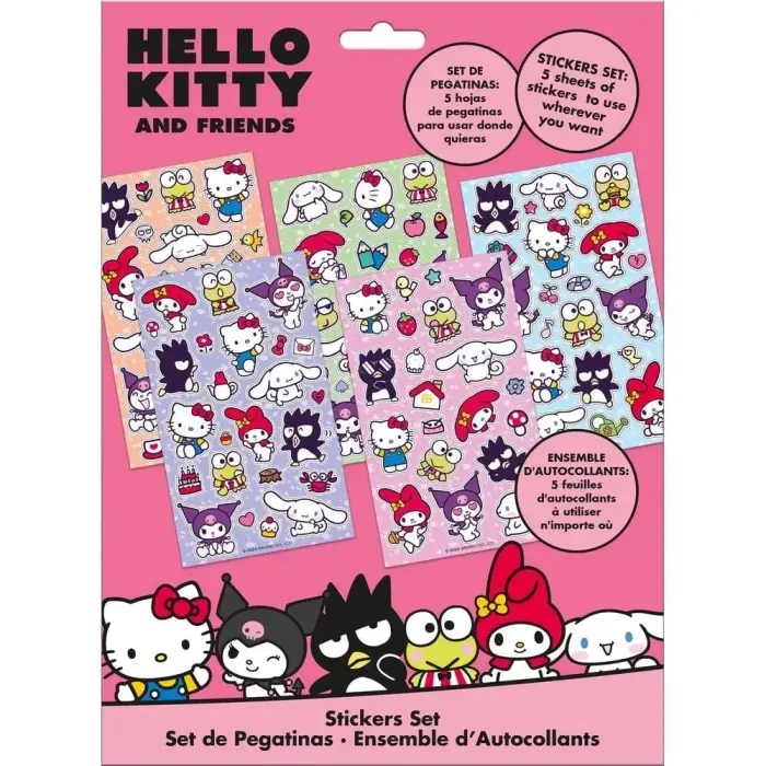 Hello Kitty and Friends kleepsukomplekt