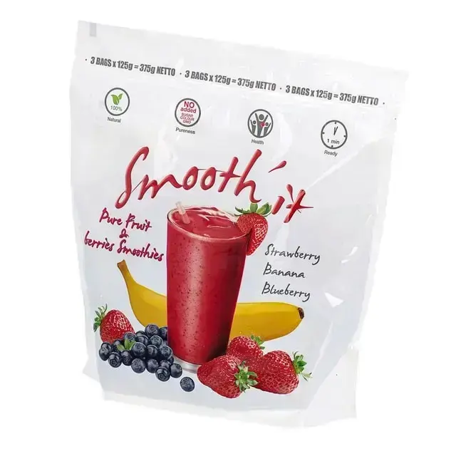 SMOOTH`IT frozen fruit smoothie mix, red, 2.5 kg