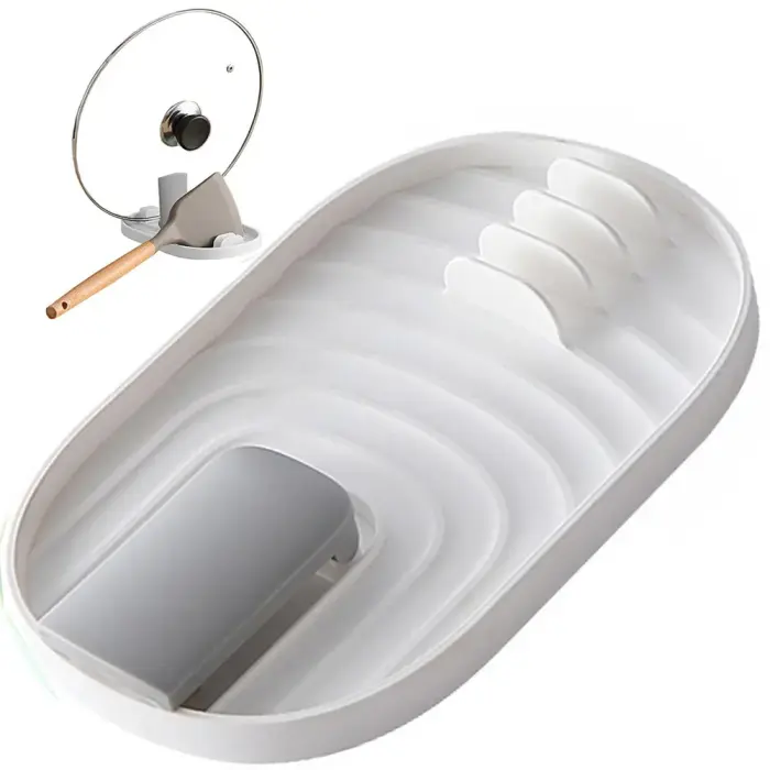 Kitchen spoon drainer pad